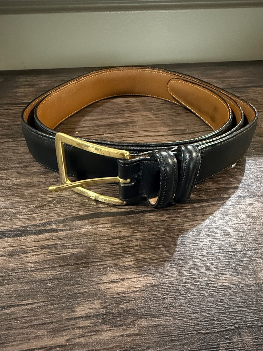 Allen Edmonds Men’s Calf Leather Belt